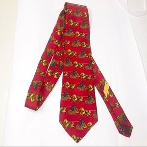 Salvatore Ferragamo‎ Red Silk Tie